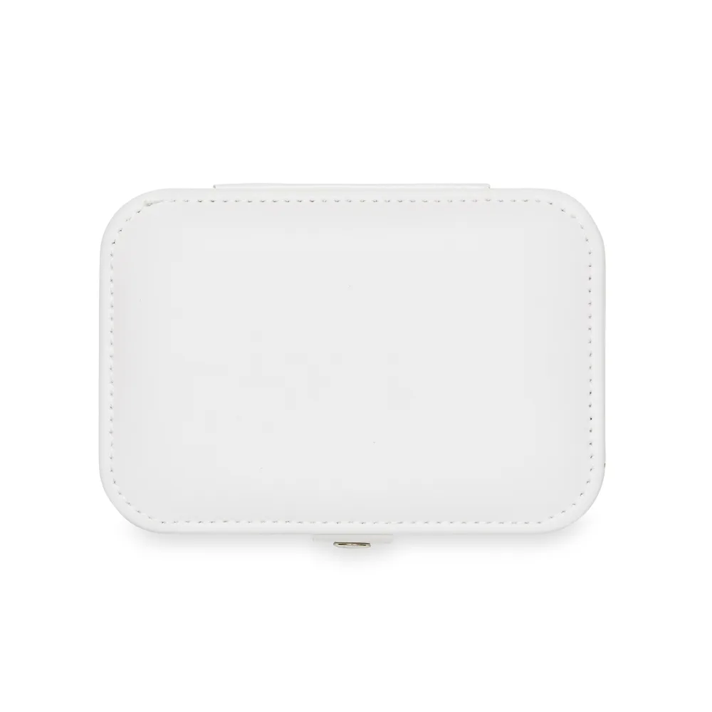 Porta-Joias De Couro Sintético PORTA-JOIAS DE COURO SINTÉTICO BRANCO